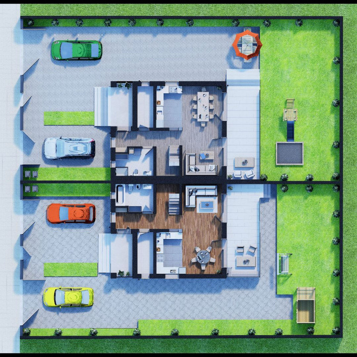 Duplex modern într-un ansamblu rezidențial nou – Suceagu - Cluj